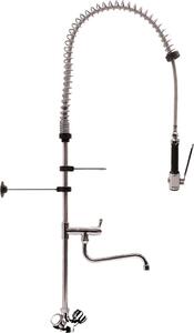Soffione doccia per lavastoviglie Gastro M con manopola di controllo rotante e rubinetto girevole