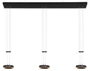 Steinhauer - lampada a sospensione - Piola - nero - acrilico metallo - lampada di design - LED - 3501ZW