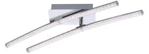 Leuchten Direkt 11290-17 - Lampadario LED da superficie SIMON 2xLED/5W/230V cromo luminoso