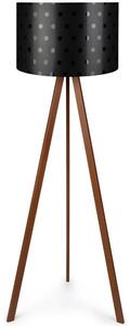 Lampada da terra AYD 1xE27/60W/230V nero/marrone
