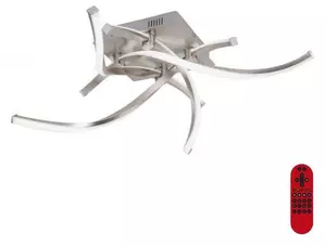 Leuchten Direkt 11995-55 - Lampadario LED RGB dimmerabile SWING LED/24,4W/230V + TC