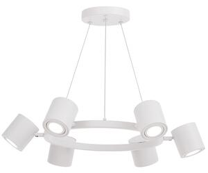 Lampadario a sospensione moderno bianco BOLT W6