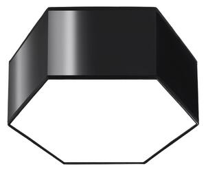 Sollux SL.1060 - Plafoniera SUNDE 2xE27/60W/230V 13,5 cm nera