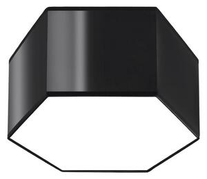 Sollux SL.1061 - Plafoniera SUNDE 2xE27/60W/230V 15,5 cm nera