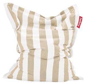Fatboy Original Outdoor Poltrona sacco, Stripe Sandy Beige