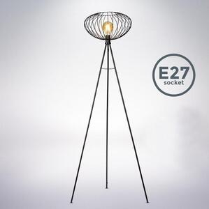 BK Licht 1470 - Lampada da terra RETRO 1xE27/40W/230V