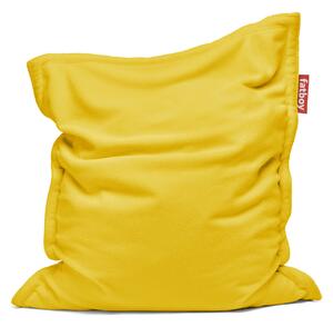 Fatboy Original Slim Teddy Poltrona sacco morbidissima Lemon