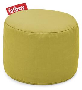 Sgabello Pouf Verde in metallo dorato - 2710