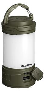 Fenix CL26RPROOLI - Lampada portatile ricaricabile a LED dimmerabile LED/USB IP66 verde