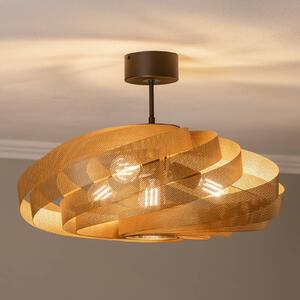 Plafoniera soffitto Vento Euluna, dimmerabile, Ottone / Oro, Soggiorno / Sala da pranzo, Metallo, Moderno, Plafoniera