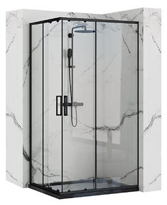 Cabina doccia Rea Punto Black 80x100