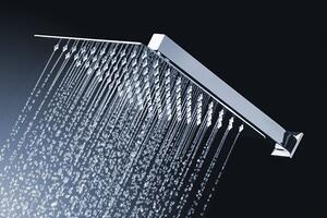Soffione doccia in alluminio Rea Ultra Slim Square 20x20