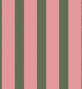 Carta da parati Righe verticali rosa e verdi, Parati geometrica classici, Parati geometrica a righe classici, a01180v2 : Uwalls.it
