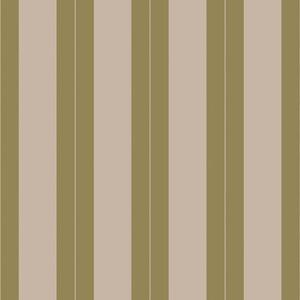 Carta da parati Righe verticali color oliva e beige, Parati geometrica classici, Parati geometrica a righe classici, a01181v2 : Uwalls.it