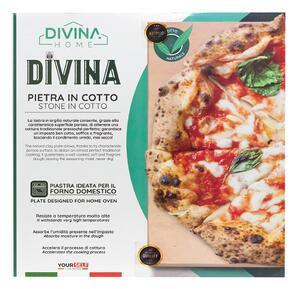 Pietra Refrattaria Da Forno 35x35 Cm Per Pizza E Dolci
