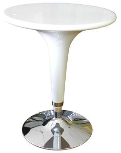 Tavolino Da Bar In Abs Bianco Con Alzata A Gas Tosini Hc 170w