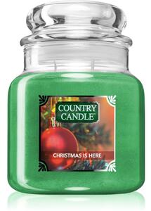 Country Candle Christmas Is Here candela profumata 453 g