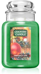 Country Candle Christmas Is Here candela profumata 680 g