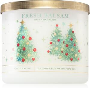 Bath & Body Works Fresh Balsam candela profumata 411 g