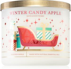 Bath & Body Works Winter Candy Apple candela profumata 411 g