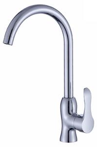 Solidchoice - Rubinetto da cucina moderno con bocchetta girevole a 360°
