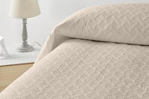 Solidchoice - Copripiumino liscio 250 x 260 cm per letto da 150 cm - Colore: beige, ideale per la primavera/estate