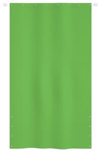 Paravento per Balcone Verde Chiaro 140x240 cm in Tessuto Oxford