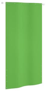Paravento per Balcone Verde Chiaro 120x240 cm in Tessuto Oxford