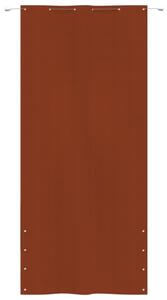 Paravento per Balcone Terracotta 120x240 cm in Tessuto Oxford