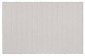 Testata letto in tessuto beige naturale L170 cm NEHA
