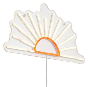 Lampada da parete al neon bianco caldo con arancione incl. LED - Sunset