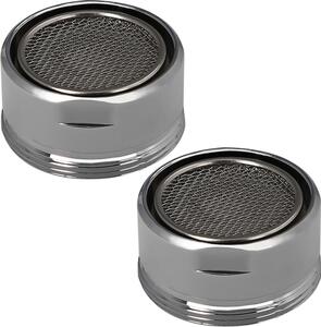 Aeratore per rubinetto / monocomando M24 (2 pezzi) Filtro aeratore per rubinetto, salva acqua, diffusore per rubinetto, aeratore economizzatore