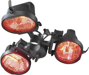 Stufa elettrica da esterno Eurom per ombrelloni 1500W