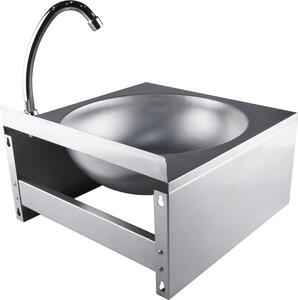 Lavabo Saro con comando a ginocchio, modello Justin