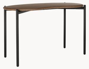 Scrivania con piano in legno Lunat