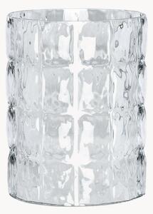Vaso in vetro soffiato Matelasse, alt. 30 cm