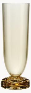 Set di 4 bicchieri champagne con scanalatura in rilievo Jellies