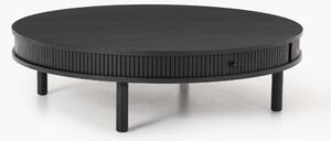 Tavolino da salotto con frontale millerighe Calary, Ø 110 cm