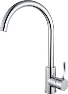 IMEX Rubinetto Cucina Miscelatore Monocomando colore Cromo - GCR002 Lyon