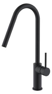IMEX Rubinetto Cucina Miscelatore Monocomando colore Nero - GCE020/NG Kenia