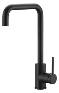 IMEX Rubinetto Cucina Miscelatore Monocomando colore Nero Opaco - GCR004/NG Loira