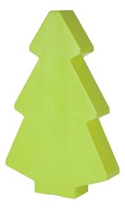 Slide lightree lampada realizzata in polietilene disponibile in molte misure e più finiture, colore verde, dimensione cm 130 x 30 altezza 200