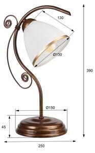 Lampada da tavolo RETRO II 1xE27/60W/230V