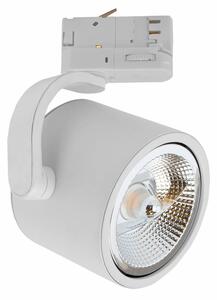 Faro AR111 per binario Trifase Bianco