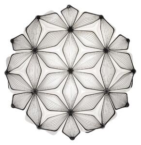 Plafoniera Slamp, C'EST LA VIE, dimmerabile, Nero, Soggiorno, Plastica, Design
