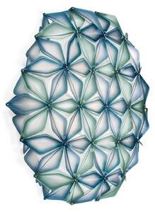 Plafoniera Slamp, La Vie, dimmerabile, Blu, Soggiorno, Plastica, Design
