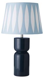 Lampada da tavolo "Paris", color blu intenso