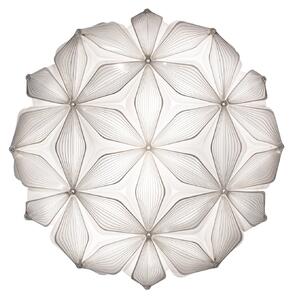 Plafoniera Slamp, C'EST LA VIE, dimmerabile, Bianco, Soggiorno, Plastica, Design