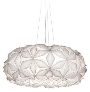 Lampada a sospensione Slamp, C'EST LA VIE, dimmerabile, Bianco, Soggiorno, Plastica, Design