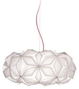 Lampada a sospensione Slamp, C'EST LA VIE, dimmerabile, Bianco, Soggiorno, Plastica, Design